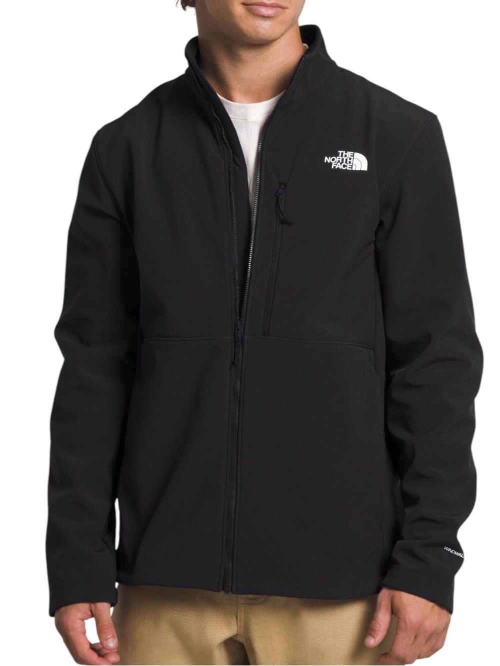 North Face Apex Bionic Windproof Jacket Fleece Lined Water Resistant XXL Mens